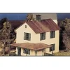 Trains|Bachmann 45971 O Plasticville Rural Two-Story House Classic Building Kit - Model Train Junction: Quality Parts and Art Supplies