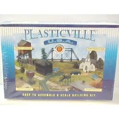 Trains|Bachmann 45976 O Plasticville Union Station Building Kit - Model Train Junction: Quality Parts and Art Supplies