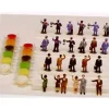 Trains|Bachmann 45988 O Railroad People Figures with Paint and Brush (Set of 12) - Model Train Junction: Quality Parts and Art Supplies