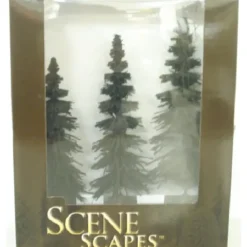 Trains|Bachmann 32204 O Scene Scapes 8"-10" Spruce Trees (Set of 3) - Model Train Junction: Quality Parts and Art Supplies