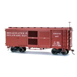 Trains|Bachmann 27656 On30 Breakwater & Delaware Bay Ventilated Box Car #227 - Model Train Junction: Quality Parts and Art Supplies