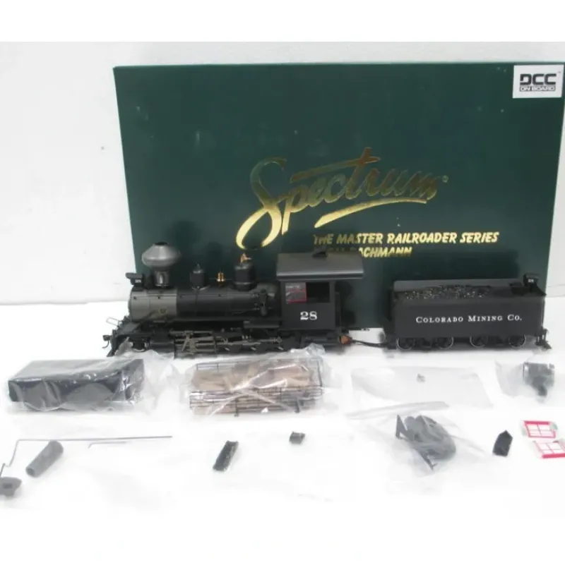 Trains|Bachmann 25962 On30 Colorado Mining Co. 2-8-0 Steam Locomotive with DCC #28 - Model Train Junction: Quality Parts and Art Supplies