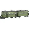 Trains|Bachmann 28462 On30 Colorado Mining Co. Rail Bus & Trailer w/ Full Interiors - Model Train Junction: Quality Parts and Art Supplies