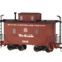 Trains|Bachmann 27729 On30 Denver & Rio Grande Western Caboose #0505 - Model Train Junction: Quality Parts and Art Supplies