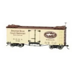 Trains|Bachmann 27479 On30 DogFish Head IPA Billboard Reefer #1045 - Model Train Junction: Quality Parts and Art Supplies