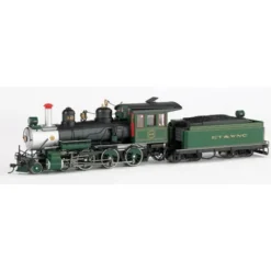 Trains|Bachmann 28670 On30 ET&WNC Carolina 4-6-0 Steel Cab Steam Locomotive w/DCC #12 - Model Train Junction: Quality Parts and Art Supplies