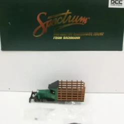 Trains|Bachmann 29157 On30 Greenbrier & Big Run Lumber Rail Truck w/DCC (green) - Model Train Junction: Quality Parts and Art Supplies
