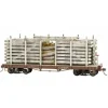 Trains|Bachmann 26857 On30 Greenbrier & Big Run Lumber Co. Car w/Cast Resin Load - Model Train Junction: Quality Parts and Art Supplies