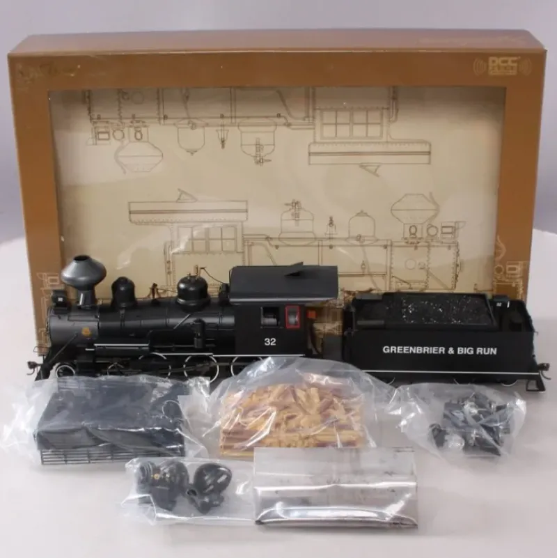 Trains|Bachmann 28906 On30 Greenbrier & Big Run Lumber Co. 4-6-0 Steam Loco #32 w DCC - Model Train Junction: Quality Parts and Art Supplies