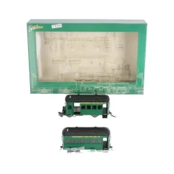 Trains|Bachmann 28457 On30 Greenbrier & Big Run Lumber Co. Railbus & Trailer w/DCC - Model Train Junction: Quality Parts and Art Supplies