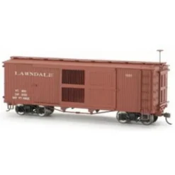 Trains|Bachmann 27636 On30 Lawndale Ventilated Box Car - Model Train Junction: Quality Parts and Art Supplies