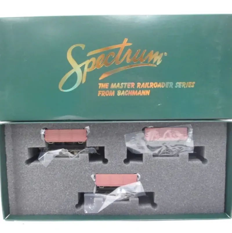 Trains|Bachmann 29801 On30 Logging and Mining Wood Side Dump Cars (Set of 3) - Model Train Junction: Quality Parts and Art Supplies