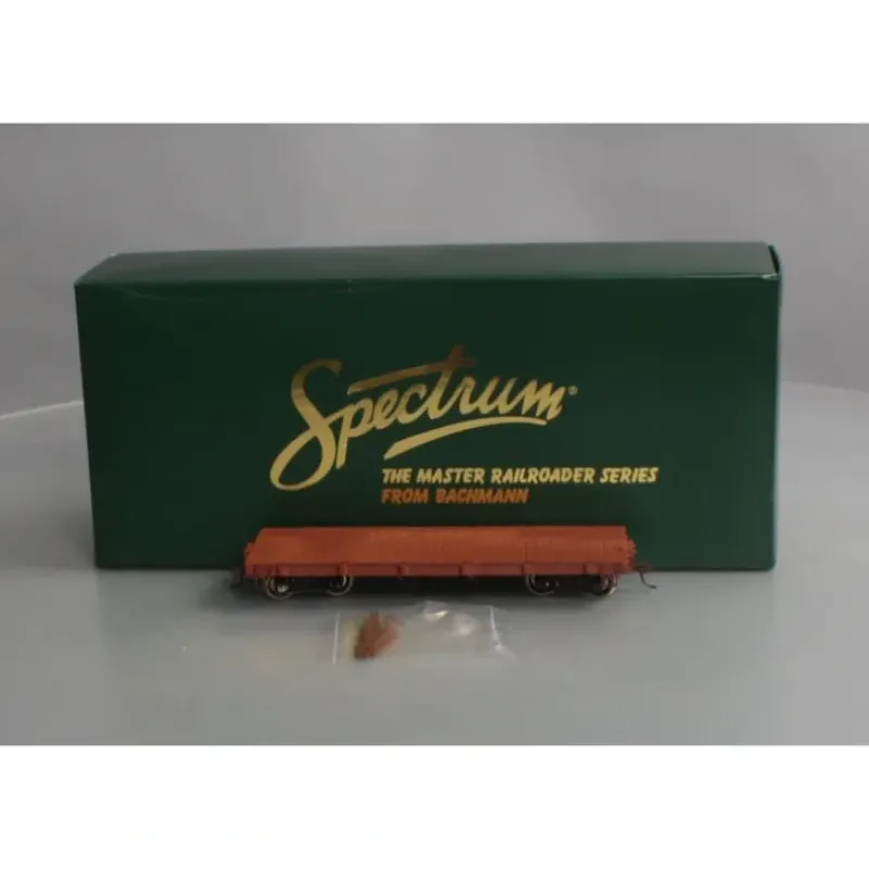 Trains|Bachmann 27399 On30 Oxide Red Painted Unlettered Flat Cars - Model Train Junction: Quality Parts and Art Supplies