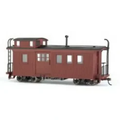 Trains|Bachmann 26798 On30 Oxide Red Side Door Wooden Caboose with Interior Light - Model Train Junction: Quality Parts and Art Supplies