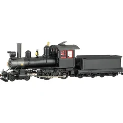 Trains|Bachmann 28304 On30 Painted & Unlettered 4-4-0 American Steel Cab w/DCC Loco - Model Train Junction: Quality Parts and Art Supplies