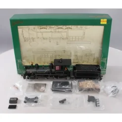 Trains|Bachmann 28323 On30 Painted & Unlettered 4-4-0 Steam Loco w DCC - Model Train Junction: Quality Parts and Art Supplies