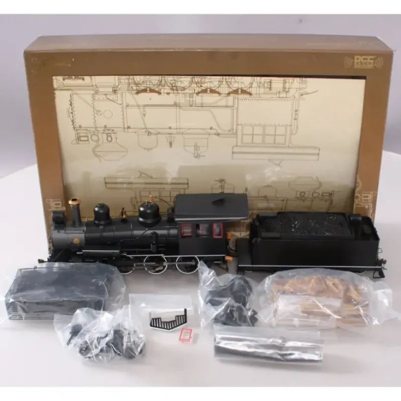Trains|Bachmann 28901 On30 Painted & Unlettered 4-6-0 Steel Cab w/Sound & DCC - Model Train Junction: Quality Parts and Art Supplies