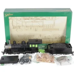 Trains|Bachmann 28696 On30 Painted & Unlettered Baldwin 4-6-0 Steel Cab with DCC - Model Train Junction: Quality Parts and Art Supplies