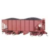 Trains|Bachmann 27999 On30 Painted & Unlettered 2-Bay Steel Hopper (Oxide Red) - Model Train Junction: Quality Parts and Art Supplies