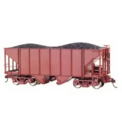 Trains|Bachmann 27999 On30 Painted & Unlettered 2-Bay Steel Hopper (Oxide Red) - Model Train Junction: Quality Parts and Art Supplies