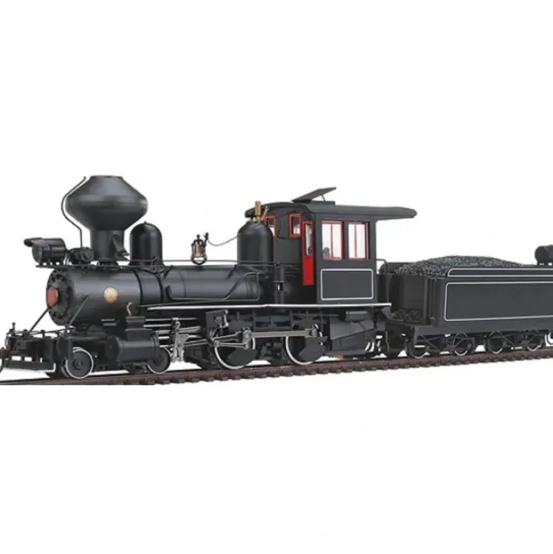 Trains|Bachmann 28326 On30 Painted & Unlettered 4-4-0 American Steel Cab w/DCC Loco - Model Train Junction: Quality Parts and Art Supplies