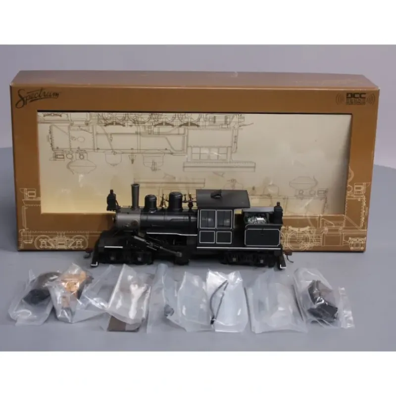 Trains|Bachmann 28603 On30 Painted & Unlettered 28-Ton Two-Truck Climax w/Sound & DCC - Model Train Junction: Quality Parts and Art Supplies