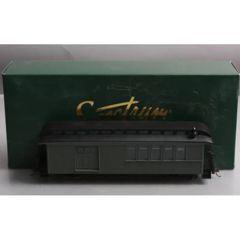 Trains|Bachmann 26199 On30 Painted & Unlettered Combine Car (Olive) - Model Train Junction: Quality Parts and Art Supplies