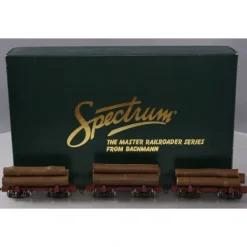 Trains|Bachmann 27391 On30 Scale Skeleton Log Car Set with Logs - Model Train Junction: Quality Parts and Art Supplies