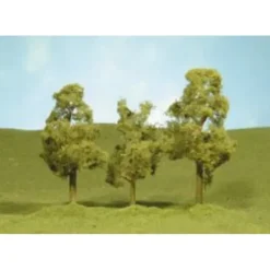 Trains|Bachmann 32009 3"-4" Sycamore Trees Scene Scapes (Pack of 3) - Model Train Junction: Quality Parts and Art Supplies
