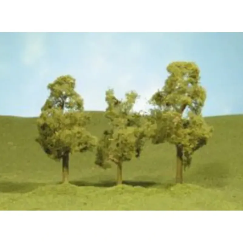 Trains|Bachmann 32009 3"-4" Sycamore Trees Scene Scapes (Pack of 3) - Model Train Junction: Quality Parts and Art Supplies