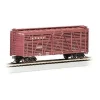 Trains|Bachmann 71582 Santa Fe 40' Stock Car - Model Train Junction: Quality Parts and Art Supplies