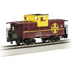 Trains|Bachmann 70752 Santa Fe 36' Wide Vision Caboose - Model Train Junction: Quality Parts and Art Supplies