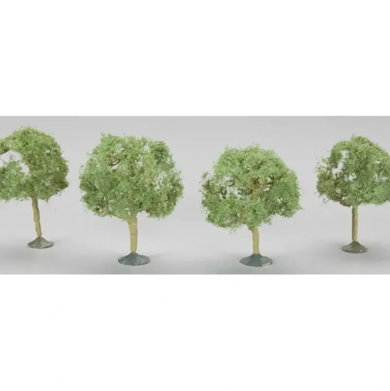 Trains|Bachmann 32113 Scene Scapes 2 1/4"-2 1/2" Oak Trees (Set of 4) - Model Train Junction: Quality Parts and Art Supplies