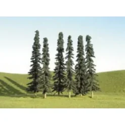 Trains|Bachmann 32155 Scene Scapes 3"-4" Conifer Trees (Set of 36) - Model Train Junction: Quality Parts and Art Supplies
