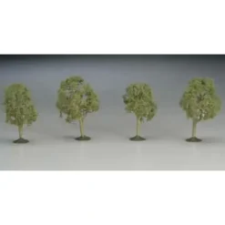 Trains|Bachmann 32108 Scene Scapes 2.5"-2.75" Elm Trees (Set of 4) - Model Train Junction: Quality Parts and Art Supplies