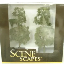 Trains|Bachmann 32209 Scene Scapes 8" Sycamore Trees (Set of 2) - Model Train Junction: Quality Parts and Art Supplies
