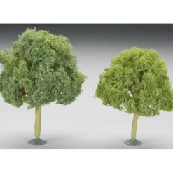 Trains|Bachmann 32213 Scene Scapes 4.5"-5" Oak Trees (Set of 2) - Model Train Junction: Quality Parts and Art Supplies