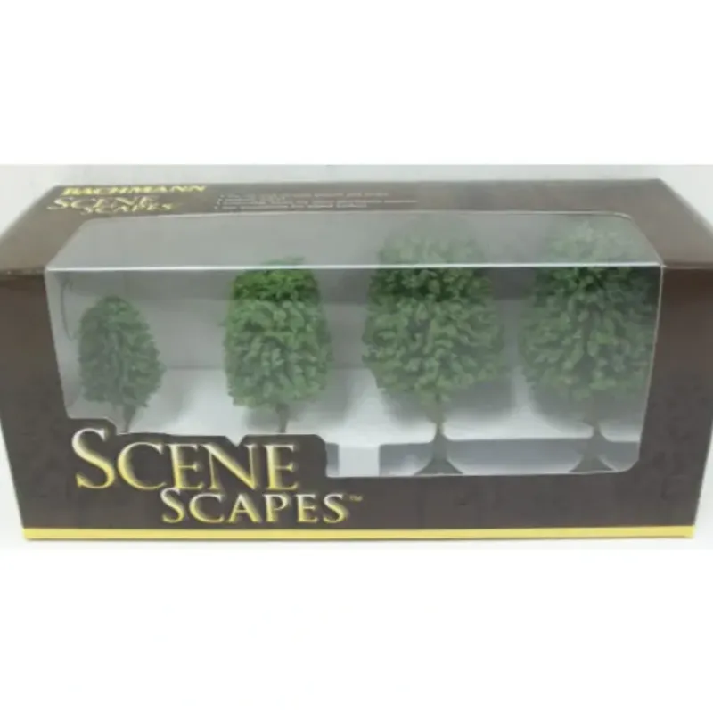Trains|Bachmann 32106 Scene Scapes 2"-3" Deciduous Trees (Set of 4) - Model Train Junction: Quality Parts and Art Supplies
