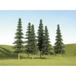 Trains|Bachmann 32158 Scene Scapes 4"-6" Spruce Trees (Set of 24) - Model Train Junction: Quality Parts and Art Supplies
