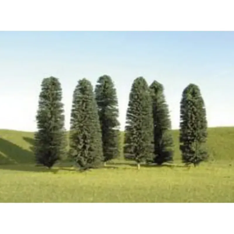 Trains|Bachmann 32159 Scene Scapes 2"-4" Cedar Trees (Set of 36) - Model Train Junction: Quality Parts and Art Supplies