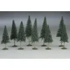 Trains|Bachmann 32101 Scene Scapes 3"- 4" Pine Trees (Box of 9) - Model Train Junction: Quality Parts and Art Supplies