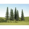 Trains|Bachmann 32104 Scene Scapes 3"-4" Spruce Trees (Set of 9) - Model Train Junction: Quality Parts and Art Supplies