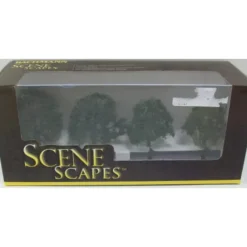 Trains|Bachmann 32107 Scene Scapes 2"-2.25" Walnut Trees (Set of 4) - Model Train Junction: Quality Parts and Art Supplies