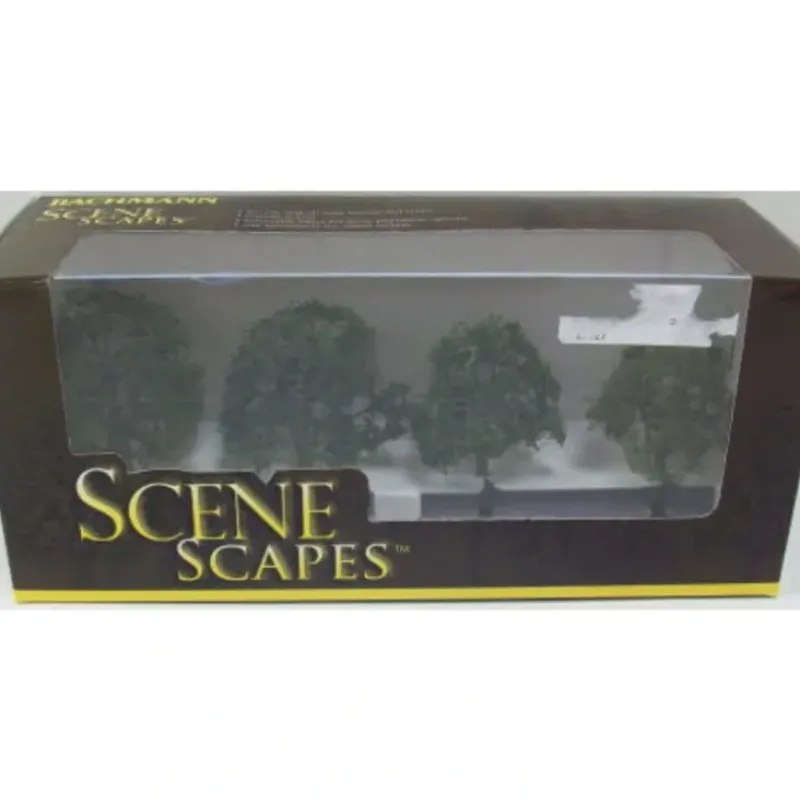 Trains|Bachmann 32107 Scene Scapes 2"-2.25" Walnut Trees (Set of 4) - Model Train Junction: Quality Parts and Art Supplies