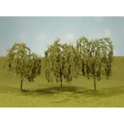 Trains|Bachmann 32014 Scene Scapes 3"-3.5" Willow Trees (Set of 3) - Model Train Junction: Quality Parts and Art Supplies
