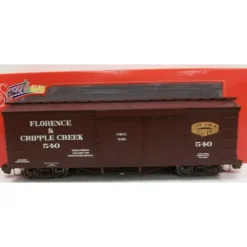 Trains|Bachmann 88097 Spectrum Florence and Cripple Creek Boxcar #540 - Model Train Junction: Quality Parts and Art Supplies