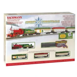 Trains|Bachmann 24017 Spirit Of Christmas N Gauge Steam Starter Freight Train Set - Model Train Junction: Quality Parts and Art Supplies