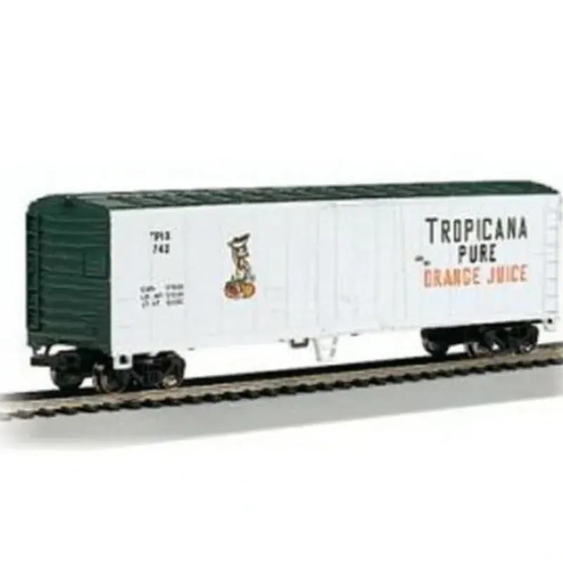Trains|Bachmann 70997 Tropicana 50' Steel Reefer - Model Train Junction: Quality Parts and Art Supplies