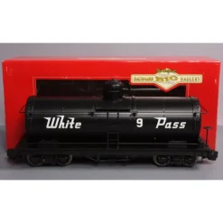 Trains|Bachmann 93419 White Pass & Yukon Single Dome Tank Car - Model Train Junction: Quality Parts and Art Supplies