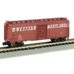 Trains|Bachmann 70087 WM 40' Box Car - Model Train Junction: Quality Parts and Art Supplies